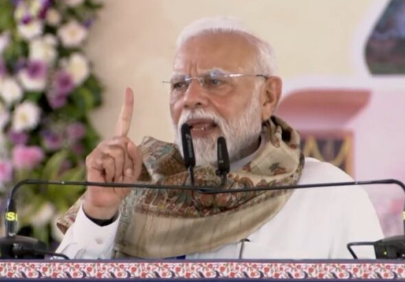 ପାଟଣା-ନୂଆଦିଲ୍ଲୀ ଅମୃତ ଭାରତ ଏକ୍ସପ୍ରେସକୁ ସବୁଜ ପତାକା ଦେଖାଇଲେ ପିଏମ ମୋଦି